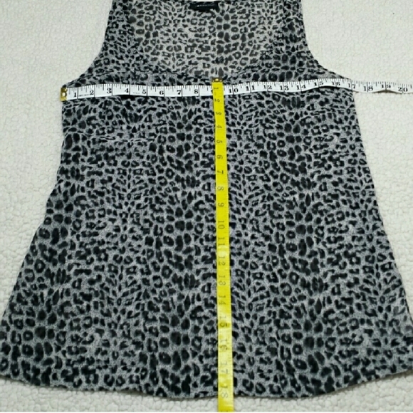 Animal print sheer tank top size XS - Picture 4 of 4